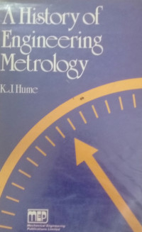 Image of A History Of Engineering Metrology