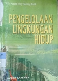 Pengelolaan Lingkungan Hidup