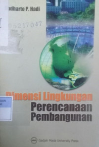 Image of Dimensi Lingkungan Prencanaa Pembangunan