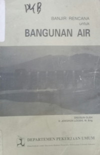 Image of Banjir rencana untuk Bangunan air