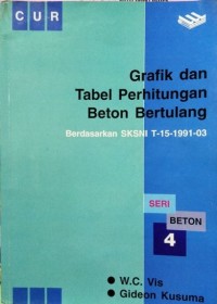 Grafik dan Tabel Perhitungan Beton Bertulang Berdasarkan SKSNI T-15-1991-03