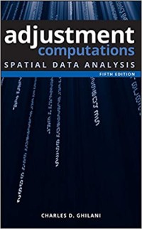 Adjustment Computations Spatial Data Analysis