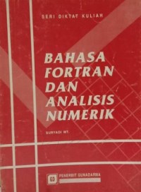 Bahasa Fortran dan Analisis Numerik