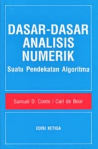 Dasar - Dasar Analisis Numerik