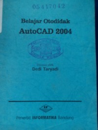 Belajar Otodidak AutoCad 2004