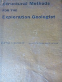 Structural Methods For The Exploration Geologist; For Structural  Geology Students