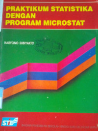 Praktikum Statistika dengan Program Microstat