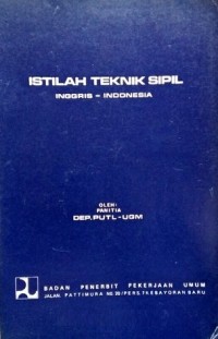 Istilah Teknik Sipil Inggris- Indonesia