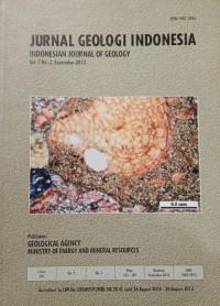 Jurnal Geologi Indonesia - Indonesian Journal Of Geology