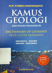 Kamus Geologi dan Ranah Rinangkun-Dictionary Of Geologiy Plus Close Domains