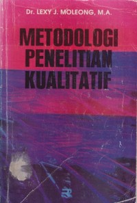 Metodologi Penelitian Kualitatif