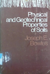 Physical and Geotechnical Properties of Soils