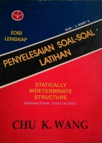 Peneylesaian Sosal-Soal Latihan: Statically Indeterminate Structures