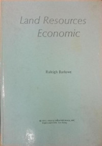 Land Resources Economic
