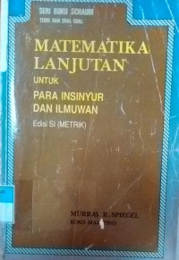 Matematika Lanjutan untuk Para Insinyur dan Ilmuwan