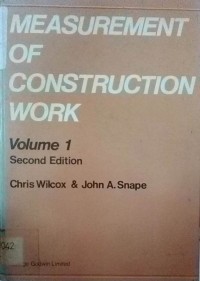 Measurement of Construction Work