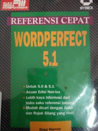 Referensi Cepat Wordperfect 5.1