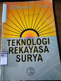 Teknologi Rekayasa Surya