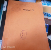 CATATAN KULIAH FORTRAN IV PROGRAMMING