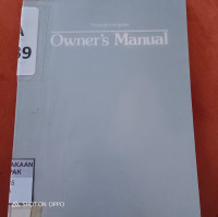 Personal Computer Owner`s Manual