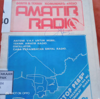 Berita dan Teknik Komunikasi Radio Amatir Radio