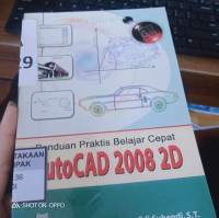 Image of Panduan praktis belajar cepat autoCAD 2008 2D