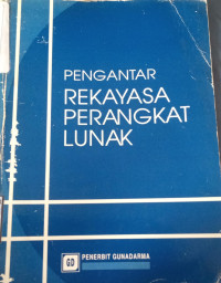 Pengantar Rekayasa Perangkat Lunak