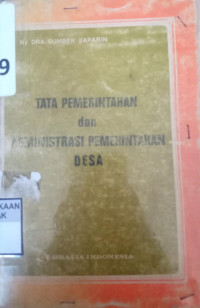 Image of Tata Pemerintahan dan Administrasi Pemerintahan Desa