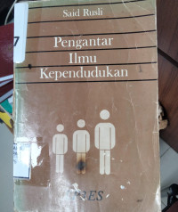 Pengantar Ilmu Kependudukan