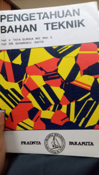 Pengetahuan Bahan Teknik