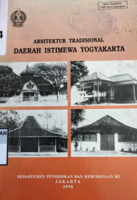 Arsitektur Tradisional Daerah Istimewa Yogyakarta