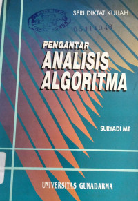 Pengantar Analisis Algoritma