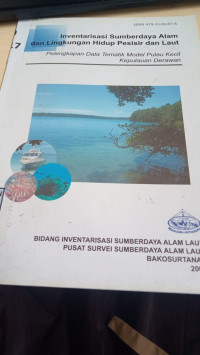 Inventarisasi Sumberdaya Alam dan Lingkungan Hidup Pesisir dan Laut