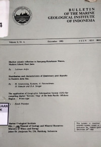 Bulletin of The Marine Geological Institute of Indonesia