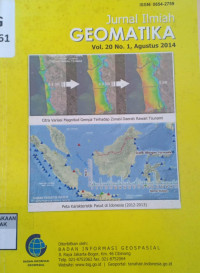 Jurnal Ilmiah Geomatika Vol. 20 no. 1, Agustus 2014