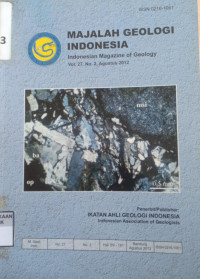 Majalah Geologi Indonesia Vol. 27, No.2, Agustus 2012