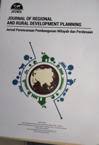 Journal Of Regional And Rudal Development Planning