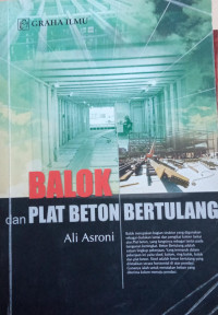 Balok dan plat beton bertulang