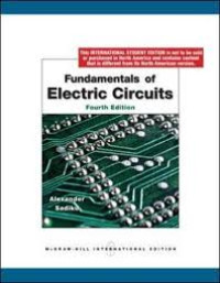 Fundamentals Of Electric Circuits
