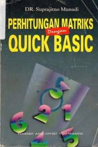 Perhitungan matriks dengan quick basic