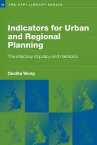 Indicators For Urban And Regional Planning