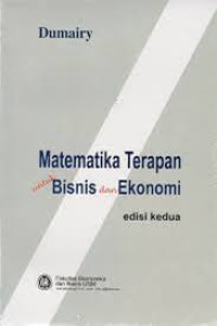 Matematika Terapan Untuk Bisnis Dan Ekonomi