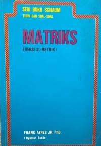 Matriks (Versi SI/Metrik): Teori-dan Soal-Soal