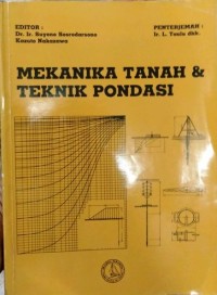 Mekanika Tanah Dan Teknik Pondasi