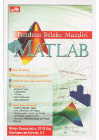 Panduan belajar Mandiri MATLAB