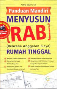 Panduan Mandiri Menyusun RAB (Rencana Anggaran Biaya) Rumah Tinggal