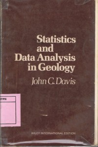 Statistics And Data Analysis In Geology