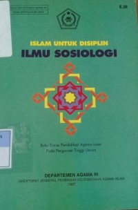 Islam Untuk Disiplin Ilmu Sosiologi