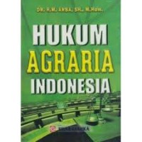 Hukum Agraria Indonesia